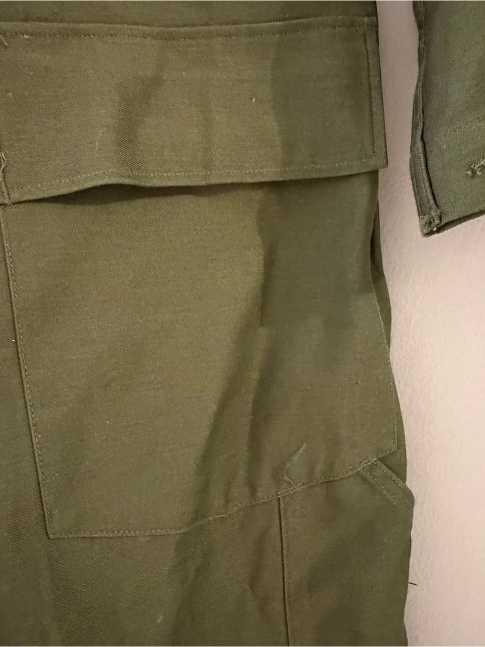 Vintage 1967  Vietnam era us army coverall